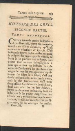 Histoire des Grecs. Seconde partie.