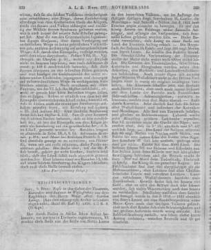 Laing, A. G.: Reise in das Gebiet der Timannis, Kurankos und Sulimas in West-Afrika. Jena: Bran 1826
