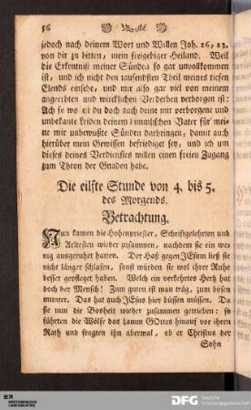Die eilfte Stunde von 4. bis 5. des Morgends.
