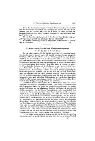 Vom amerikanischen Erziehungswesen