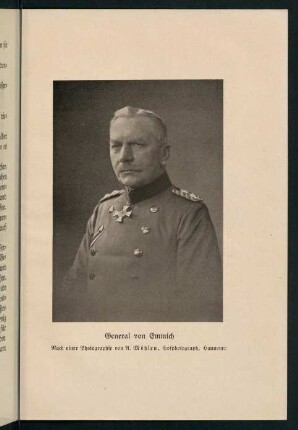 Fotografie General von Emmich