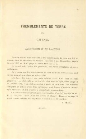Avertissement de l'auteur