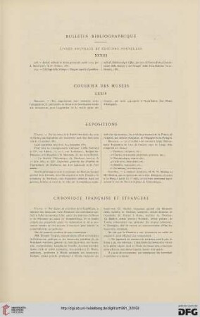 Bulletin bibliographique: livres nouveaux et éditions nouvelles