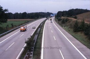 Bundesautobahn 24 in Richtung Hamburg bei Willinghusen
