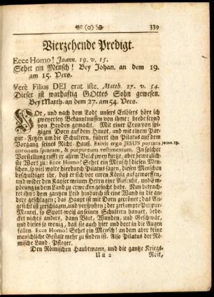 Vierzehende Predigt