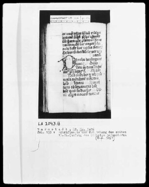 Psalterium — Initiale P, Folio 193 verso