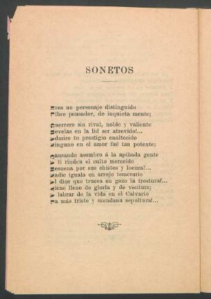 Sonetos