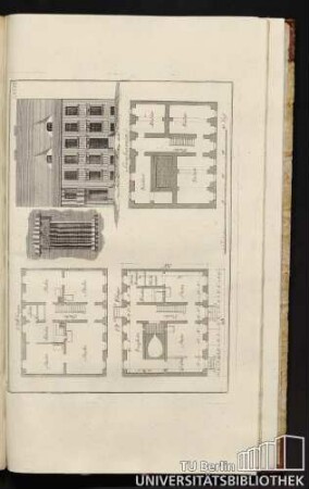 Bl. 6, No. 6. 2te Etage, 1te Etage, Souterrain.