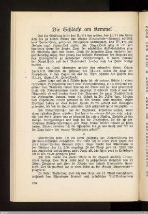 Die Schlacht am Kemmel