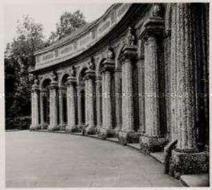 Bayreuth, Eremitage, Neues Schloß, Säulengang