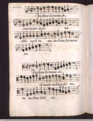 Ivo de Vento : Inclina domine aures