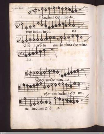 Ivo de Vento : Inclina domine aures