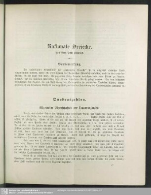 Rationale Dreiecke