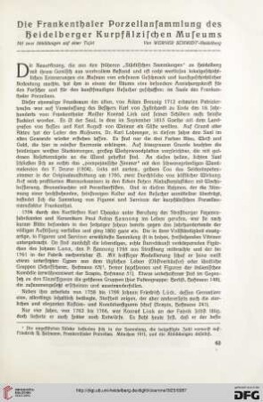 15: Die Frankenthaler Porzellansammlung des Heidelberger Kurpfälzischen Museums
