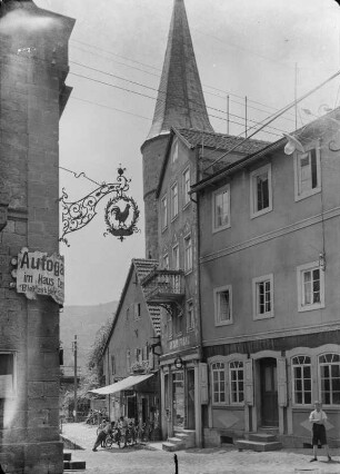 Gemünden : Gemünden am Main. Ortsansicht, Mainstraße