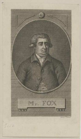Bildnis des Charles James Fox