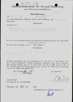 Scheerle, Marie
