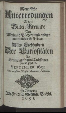 September 1691.