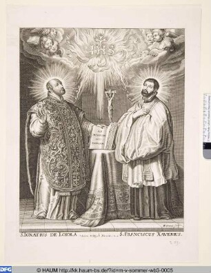 S. Ignatius de Loiola, S. Franciscus Xaverius