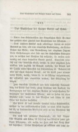 263-279 Das Wachsthum des Reiches Gottes auf Erden