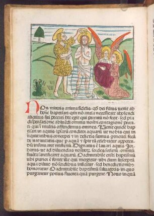 Taufe Christi, Med. 11
