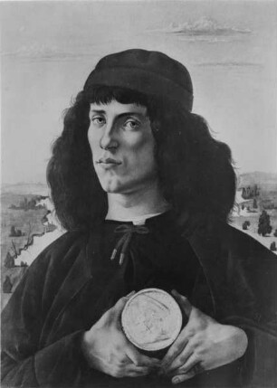 Bildnis eines Mannes mit einer Medaille Cosimos des Alten