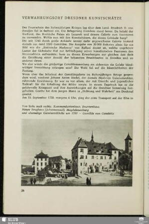 Verwahrungsort Dresdner Kunstschätze