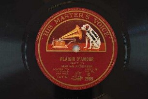 Plaisir d'amour / (Martini)