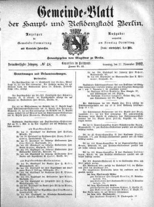 1892,48: No. 48, 27. November 1892
