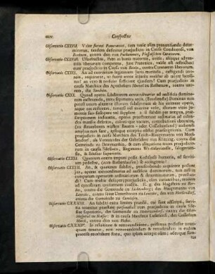 XLIV-XLVI, Observatio CXXVII - CLI