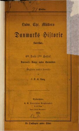 Danmarks Historie, 6,1