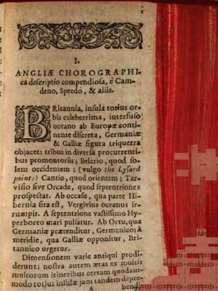Thomæ Smithi Angli De Repvblica Anglorvm Libri tres : Qvibvs Accesservnt Chorographica illius descriptio, aliique politici tractatus
