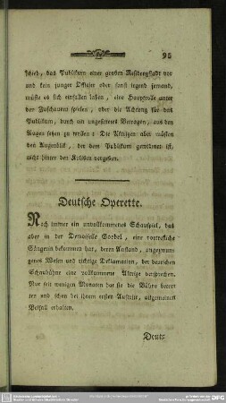 Deutsche Operette