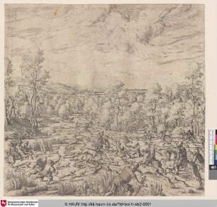 [Die Jagd der Prinzessin Margarethe von Parma; Princess Margaret of Parma hunting]