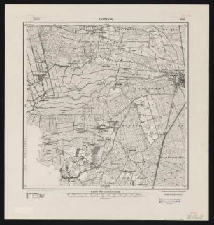 Messtischblatt [2454] = 1058 : Gollnow, 1898 : Messtischblatt [2454] = 1058 : Gollnow. - Aufn. 1886, hrsg. 1888, einz. Nachtr. 1898. - [Berlin] : Reichsamt für Landesaufnahme, 1898. - 1 Kt. : einfarb.