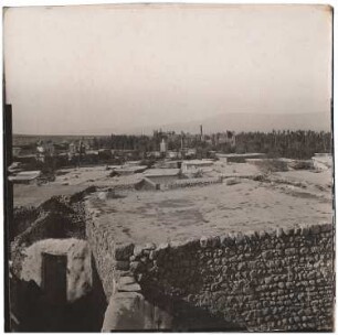 Ruinenstadt, Baalbek: Blick von Osten