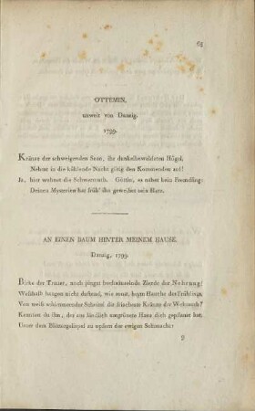 Otemin, unweit von Danzig.