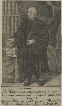 Bildnis des Martinus Lutherus