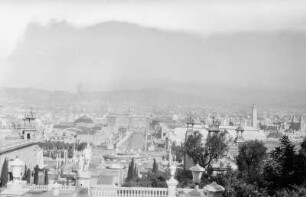 Spanien, Barcelona : Reiseaufnahmen aus Spanien, Barcelona. Stadtansicht