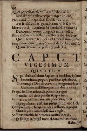 Caput Vigesimum Quartum