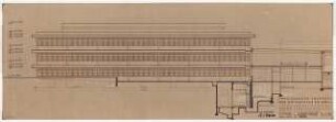 Physikalische Institute der Universität Köln: 2. Physik Südost-Ansicht, 1:100