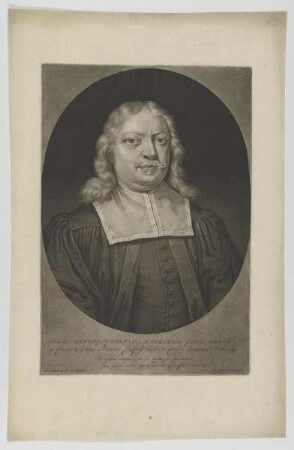 Bildnis des Sam. Benedict Carpzov