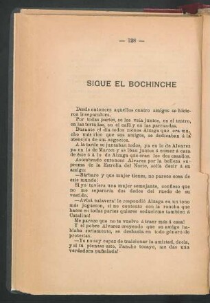 Sigue el bochinche