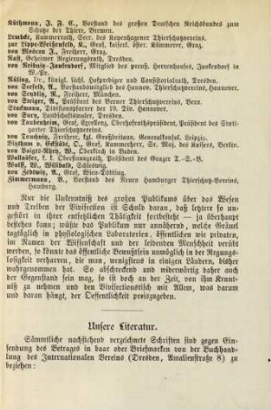 Unsere Literatur