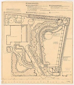 Garten Lembert, Burtenbach: Grundplan 1:100