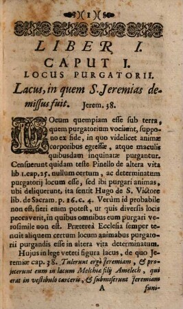 Subsidium Animabus In Purgatorio Luentibus Omni Jure Debitum : Adumbratum In Lege Veteri, Illustratum In Lege Nova; Et Sententiis SS. Patrum, Historiis Etiam Recentioribus Declaratum ...