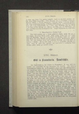 18. Abschnitt. Obst in Branntwein. Rumfrüchte.