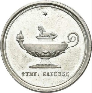 Preismedaille des Gymnasiums Schwäbisch Hall, o. J.