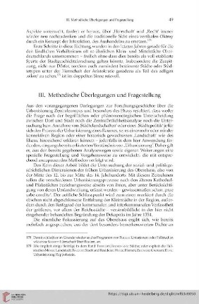 III. Methodische Überlegungen und Fragestellung