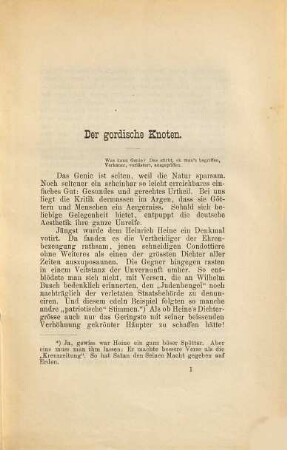 Der Kampf um's Dasein der Literatur